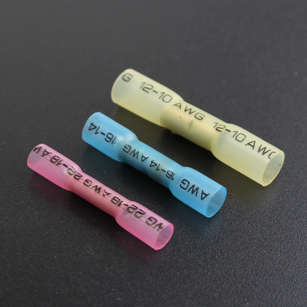 Новое высокое качество 50 шт/УП. Термоусадочный отсек обжимной терминал красный 22