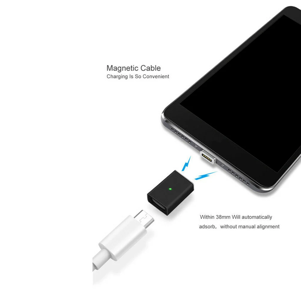 Переходник с Micro Usb на Type C для Huawei Xiaomi зарядный и синхронизирующий кабель передачи