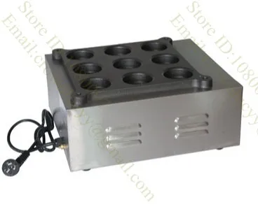 Коммерческое использование электрическая 9 шт. японская Дораяки машина для