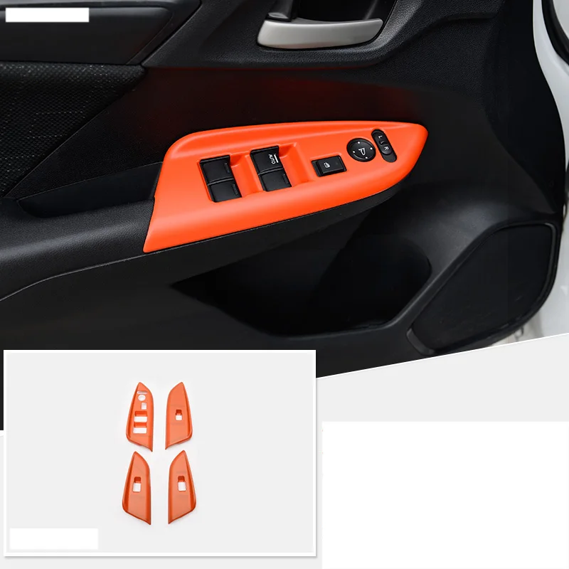 Lsrtw2017 abs окна автомобиля панель управления планки для honda fit 3rd поколения honda jazz