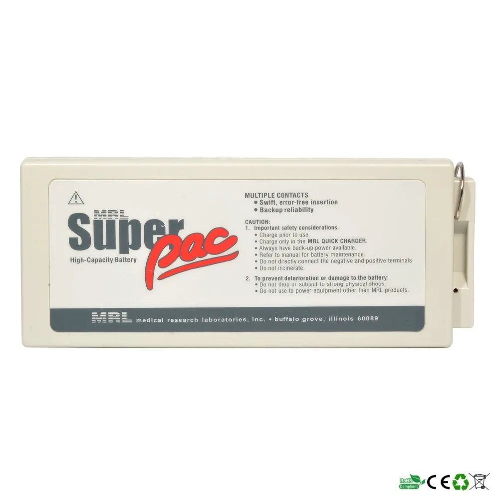 Для Welch Allyn 001647-U 10N-4000AA Замена батареи PIC20 PIC30 PIC40 PIC50 дефибриллятор батарея 3700mAH 12V |