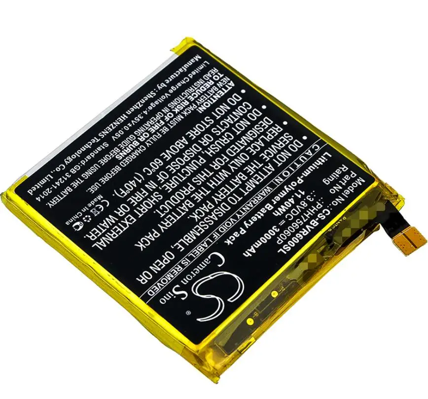 Аккумулятор Cameron Sino 3000 мАч для батарей BLACKVIEW BV6000 BV6000S PHH756060P | Мобильные телефоны и