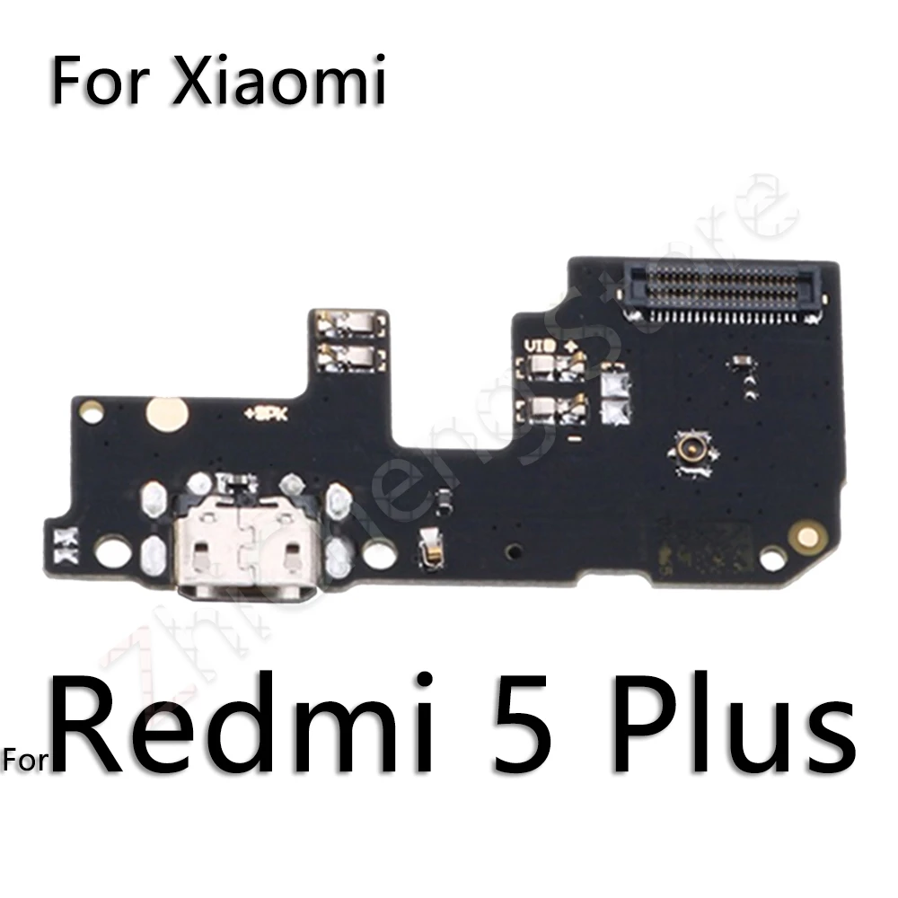 For Redmi 5 Plus USB Дата зарядки порт Зарядное устройство Док-станция разъем гибкий кабель для Xiaomi mi красный mi Note 4 4A 4X5 5A 6 7 Plus Pro Глобальный - Цвет: For Redmi 5 Plus