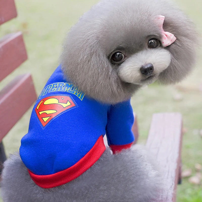 Новый милый питомец кошка собака Бэтмен traje terno filhote де cachorro roupas супергероя