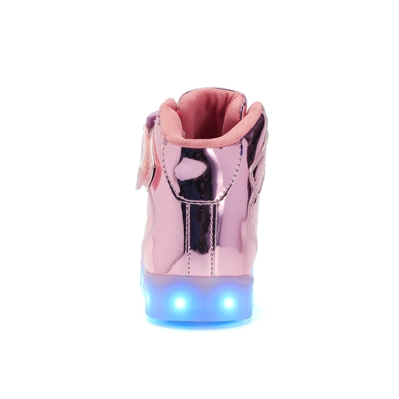 25-40 Size/ USB Charging Basket Led Children Shoes With Light Up Kids Casual Boys&ampGirls Luminous Sneakers Glowing Shoe enfant | Детская