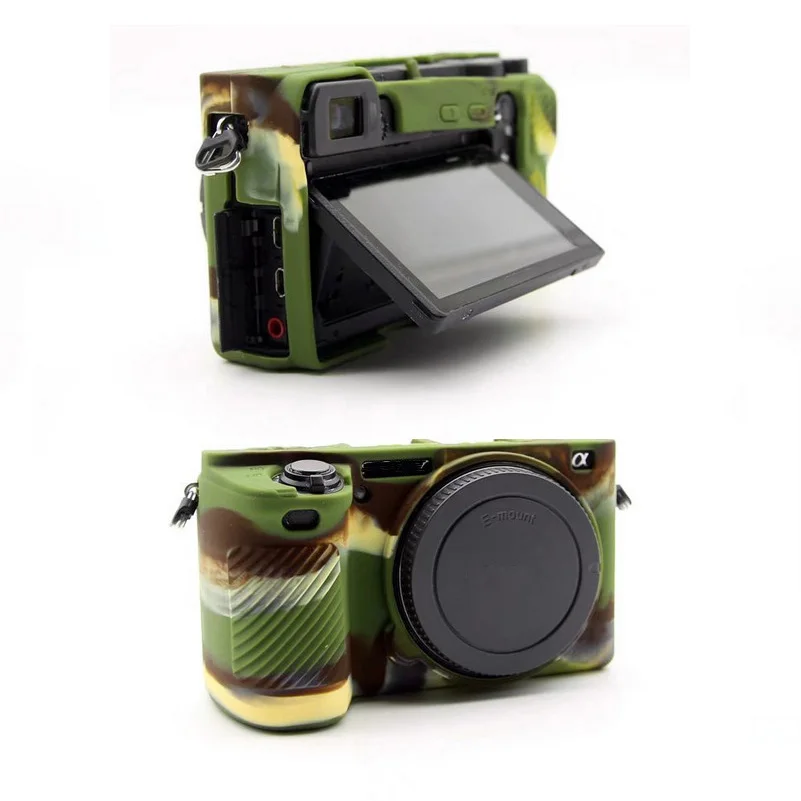 Sleeplion Мягкий силиконовый чехол Камера тела Защитная крышка для sony A6500 A6300
