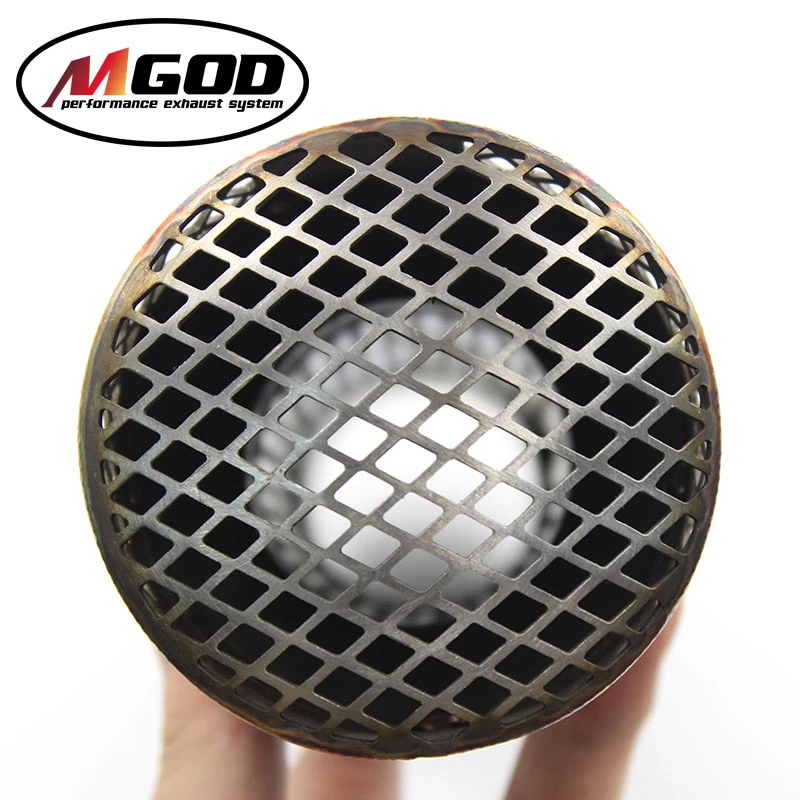 MGOD Akrapovic 51 мм универсальный глушитель для мотоцикла SC выхлопная нержавеющая