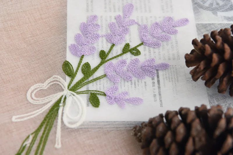 Purple XYZLS романтические Лавандовые вышитые отвесные тюлевые шторы для кухни, спальни, гостиной, балкона, оконные экраны, вуаль - Цвет: Purple