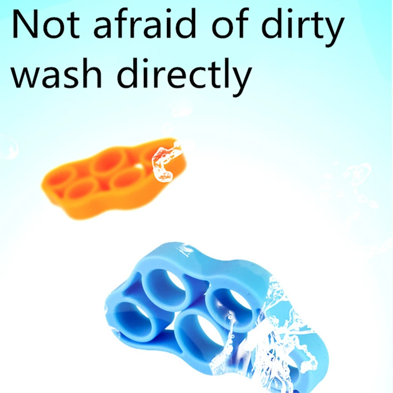 Силиконовый Натяжной зажим для пальцев силовой тренажер сопротивление с ручкой