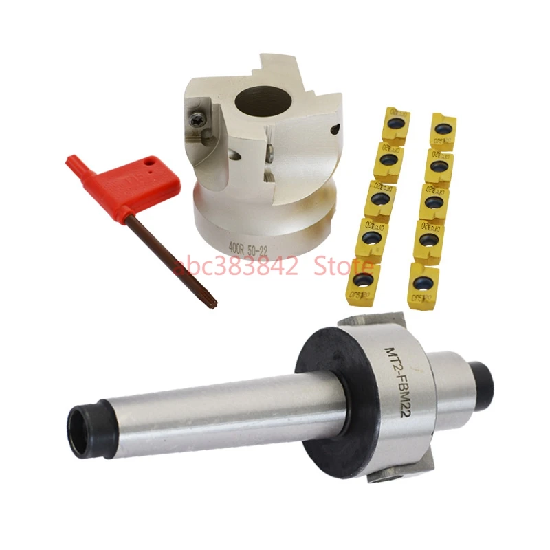 MT2 M10 MT3 M12 MT4 M16 FMB22 фрезерная ручка+ BAP400R 50 мм 22 мм 4 т угловая режущая головка+ 10 шт. APMT1604 легированное лезвие