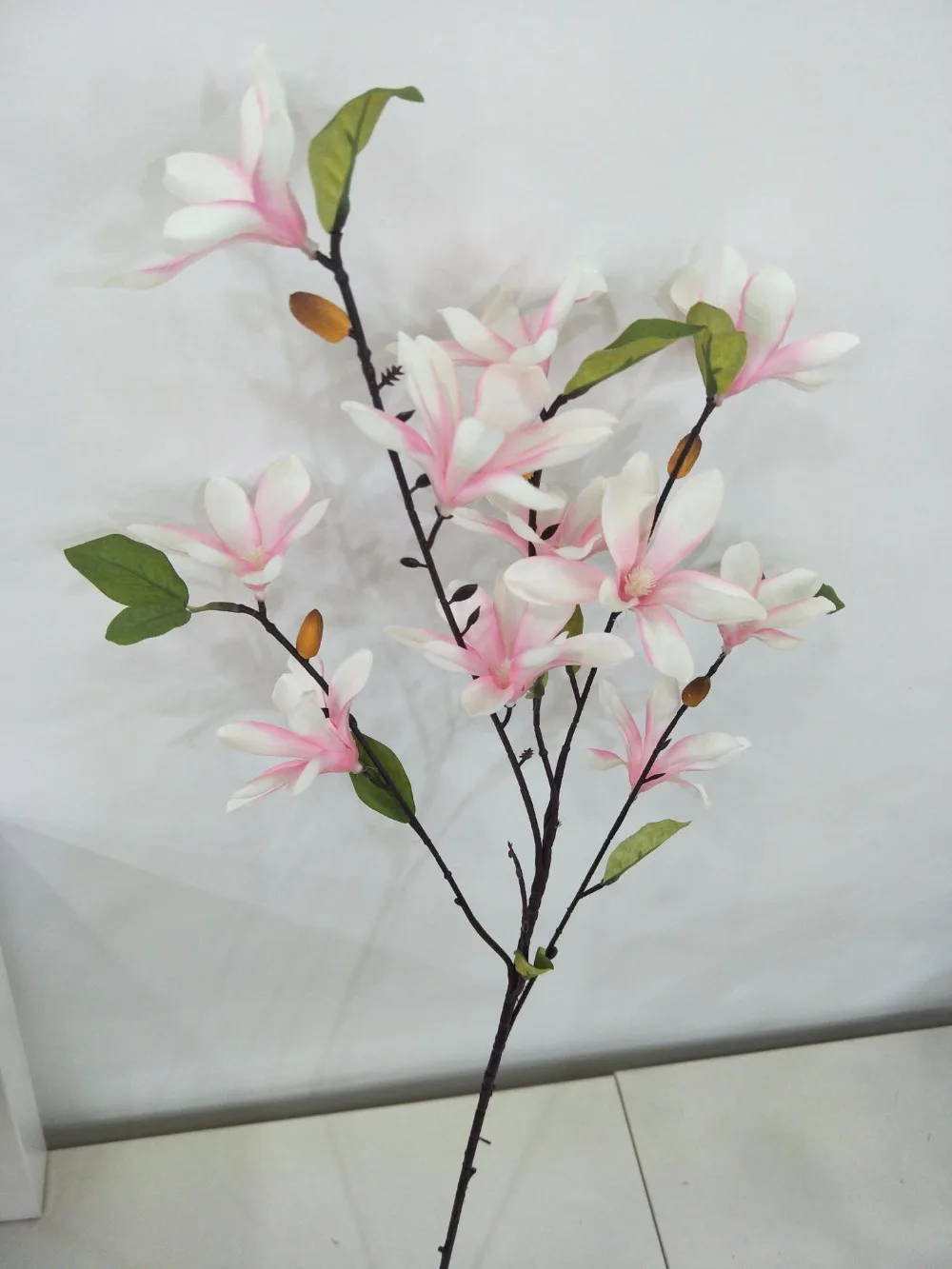 New Magnolia No. 1 Simulated Home Decoration Flower Arrangement Wedding Ceremony Road Silk Introduction | Дом и сад