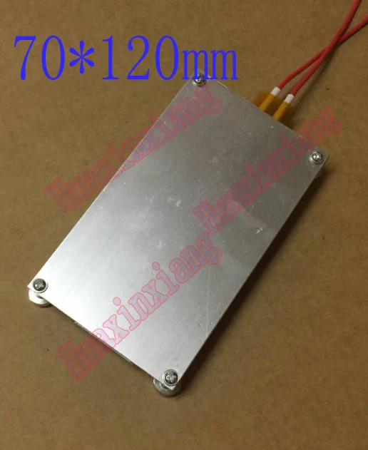 wide 70mm Long 120mm PTC нагревательный термостат нагревательная пластина 220 в 300 Вт 260 градусов для ТВ ПОДСВЕТКА светодиодный сварочный паяльник - Цвет: wide 70mm Long 120mm