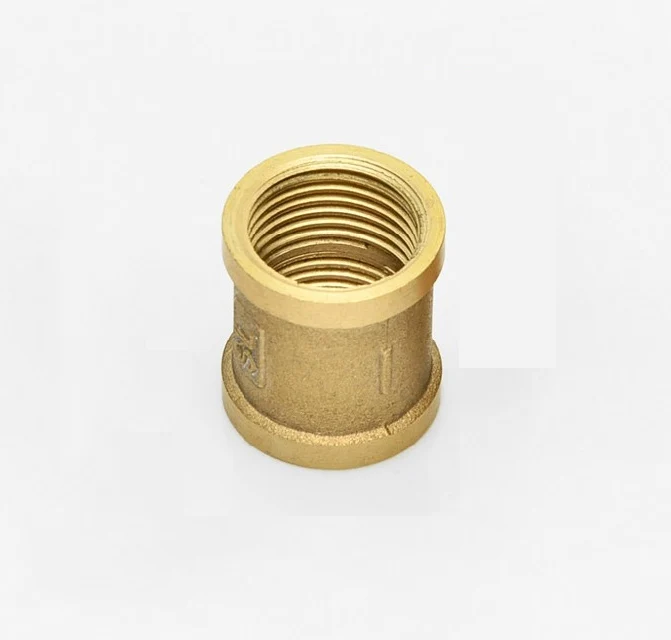 1/2 &quotBSP Female x 3/4&quot BSP Thread Brass Pipe fitings закругленная гайка стержень соединительная