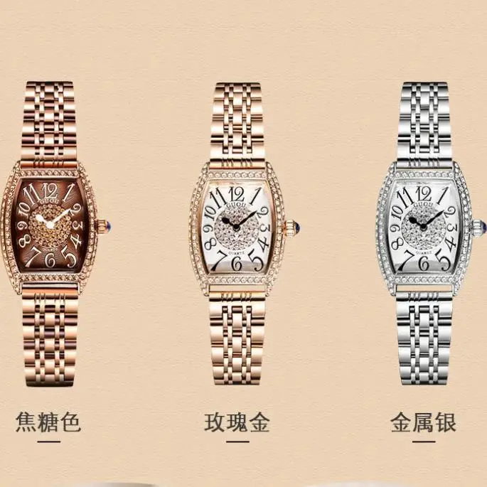 

Luxury Fashion Women Watches Lady Watch Stainless Steel Dress Women Watch Quartz Wrist Watches Gift Present Dropshipping
