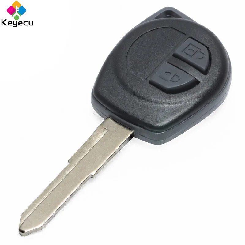Дистанционный Автомобильный ключ KEYECU с 2 кнопками 315 МГц 433 ID46 чип HU87 Blade для Suzuki Swift