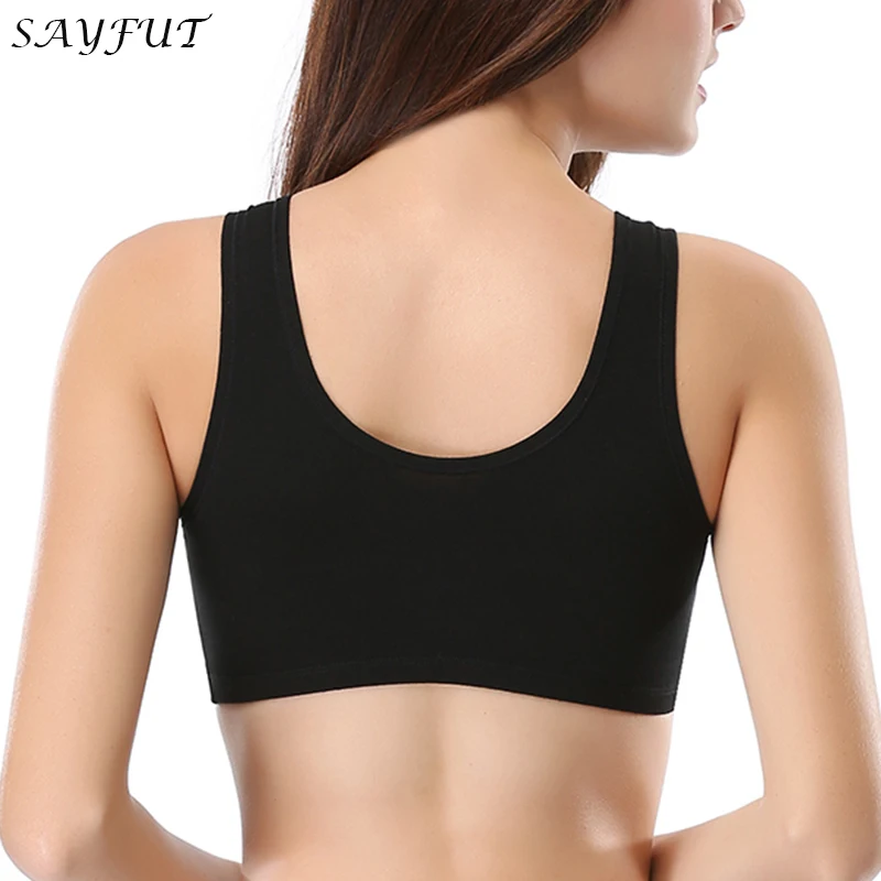 SAYFUT Женская Сексуальная рубашка для йоги мягкий спортивный бюстгальтер пуш ап