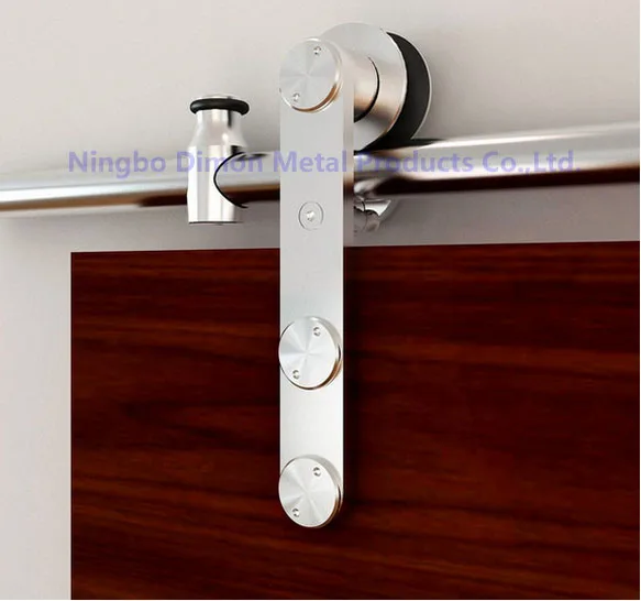 Dimon Регулируемая американская стильная раздвижная деревянная дверь Модель 304