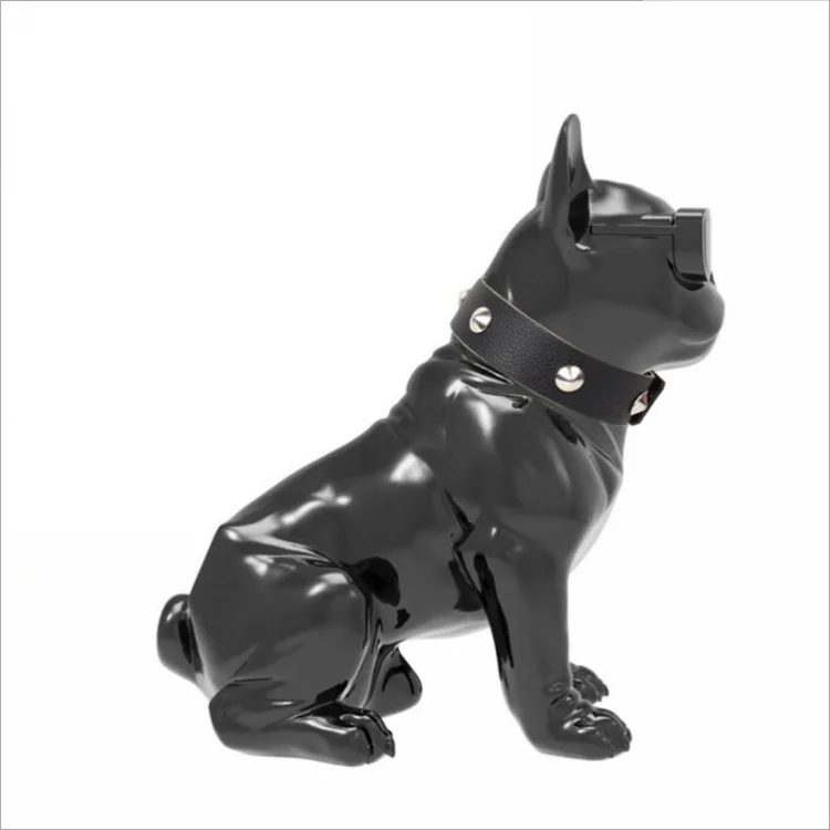 Вращающийся корпус бульдог звук легальный Bluetooth звуковая головка собаки bluetooth