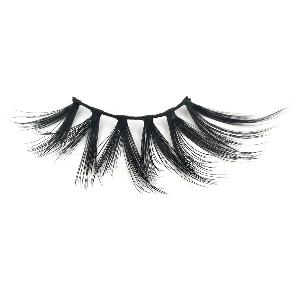 Розничная продажа ресниц 25 мм оптом. Ручная работа, эффектно-пушистый вид, без жестокости к животным. Поставляются вместе с макияжем.