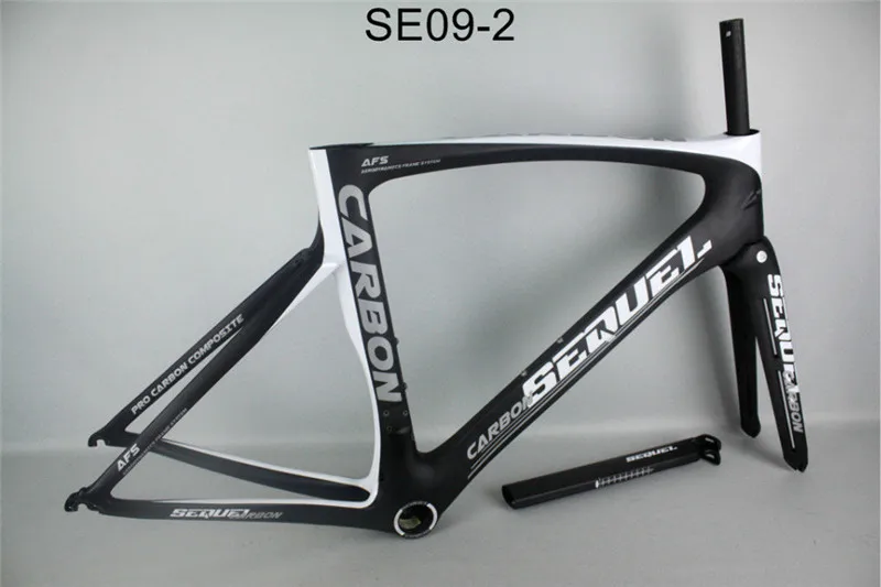 Велосипедная Рама из углеродного волокна SE09 2 дорожный мотоцикл рамка
