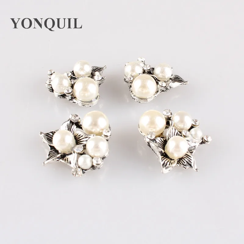 Винтажное платочное платье, шляпка, жемчужные аксессуары, свадебные фасцинаторы, декоративные белые кристальные шпильки для волос, букет из стразов, броши MYQB094 on.