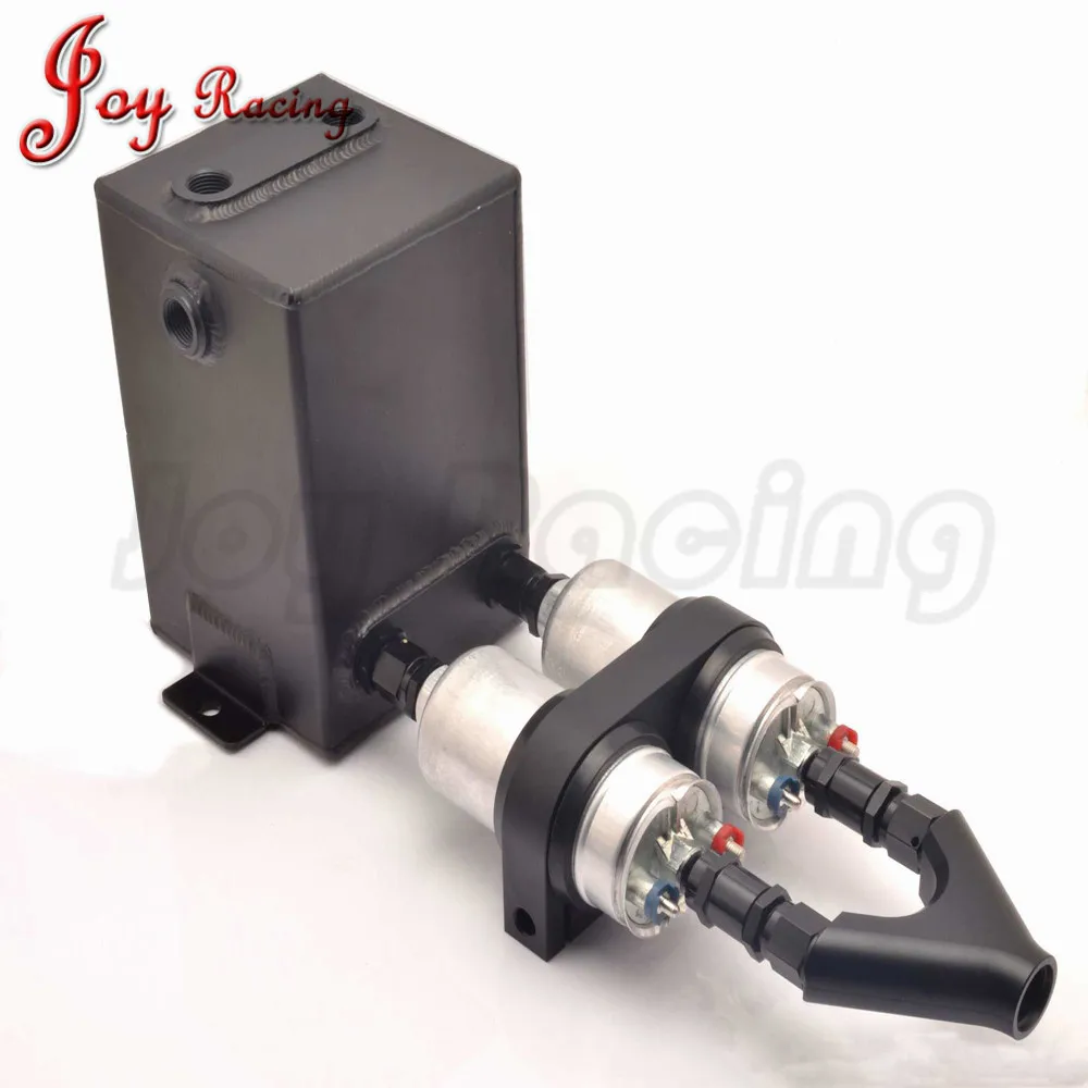 3L Aluminium Fuel Surge Tank with Y Block Bracket and Dual EFI 044 Pump | Автомобили и мотоциклы