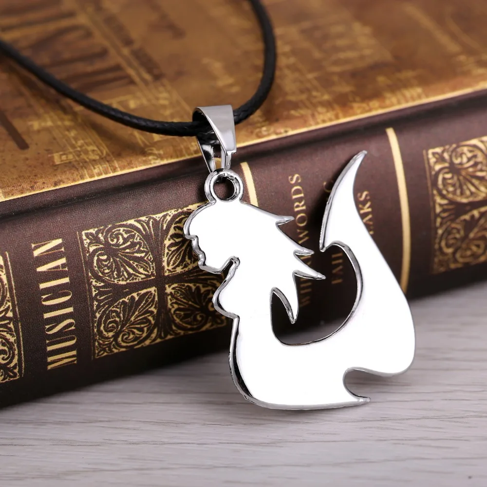 Женское Ожерелье из металлического сплава с подвеской в виде сказочного хвоста