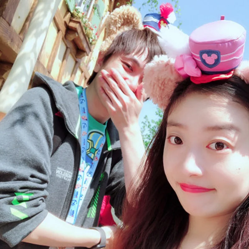 Дисней ролевые игры игрушка мода земля игрушечные уши девушка игрушки волос