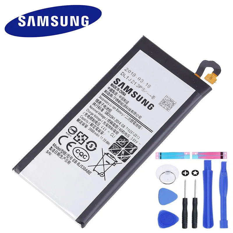 3000 mAh EB BJ530ABE телефон Батарея для Samsung Galaxy J5 Pro 2017 J530 SM J530K J530F J530Y +