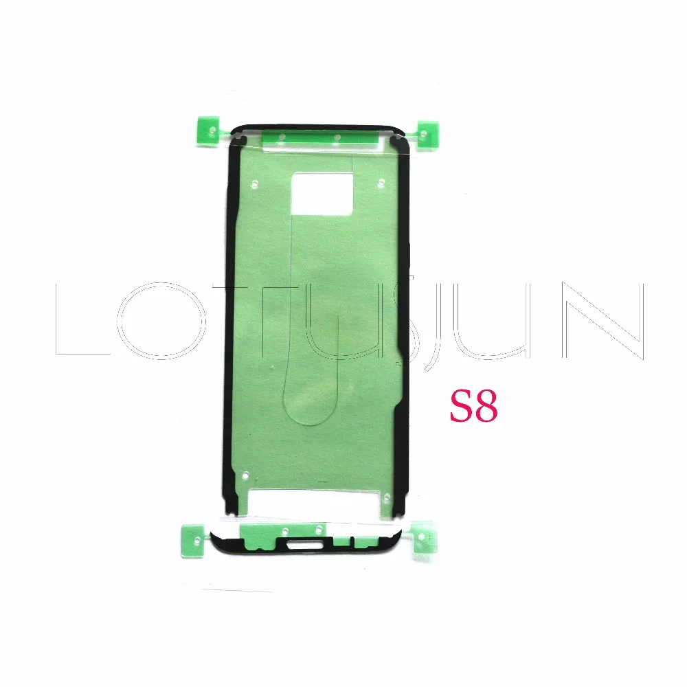 2 шт. наклейки на переднюю раму экрана Samsung Galaxy S8 G950 plus G955 Note 8 N950 | Мобильные