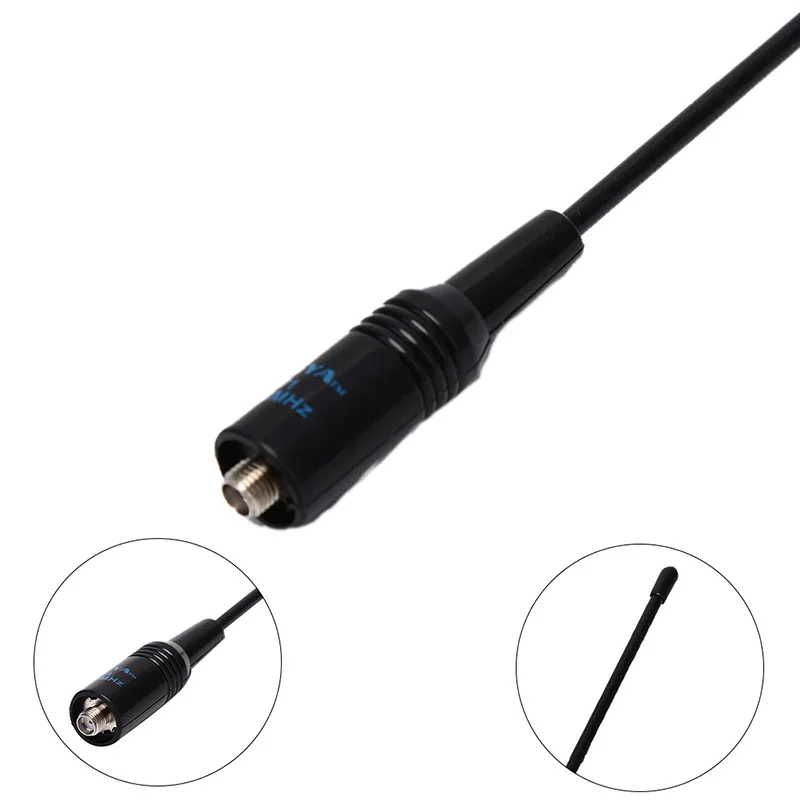 NA-771 SMA-Женская Двухдиапазонная 10 Вт антенна для Baofeng UV5R UV-82 SAUS Black | Мобильные