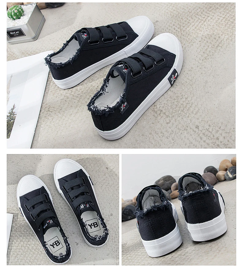 Новая спортивная обувь, женские модные кроссовки, zapatos de mujer размера плюс, тканевая прошитая обувь на липучке, женская обувь для бега basket homme