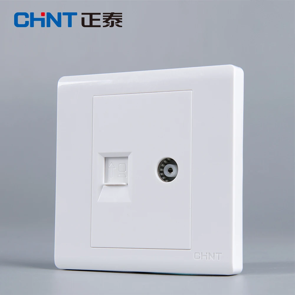 Выключатель Chint Socket Panel 86 Тип настенный выключатель слабопостоянный ток