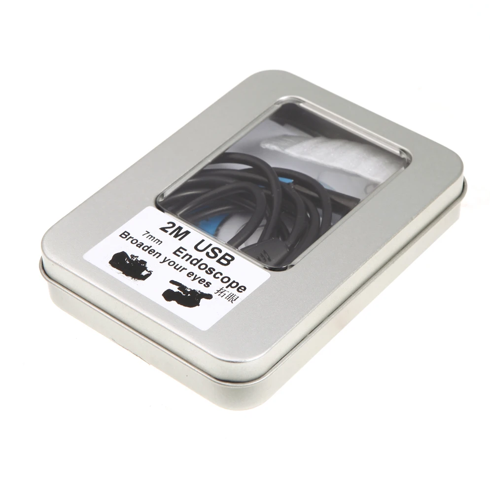 Водонепроницаемый 7 мм USB инспекции эндоскоп бороскоп Змея Область с снимок