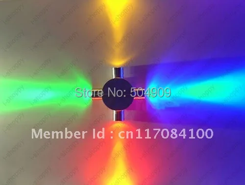 Бесплатная доставка 4 Вт высокомощная светодиодная лампа точечная звезда