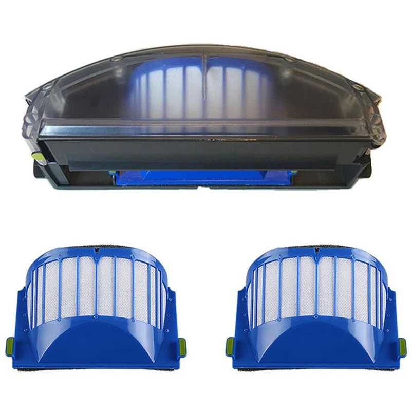 Для Irobot Roomba 500 600 серия Aero Vac пылезащитный ящик фильтр Aerovac Bin Collecter 510 520 530 535 540 536 531 620