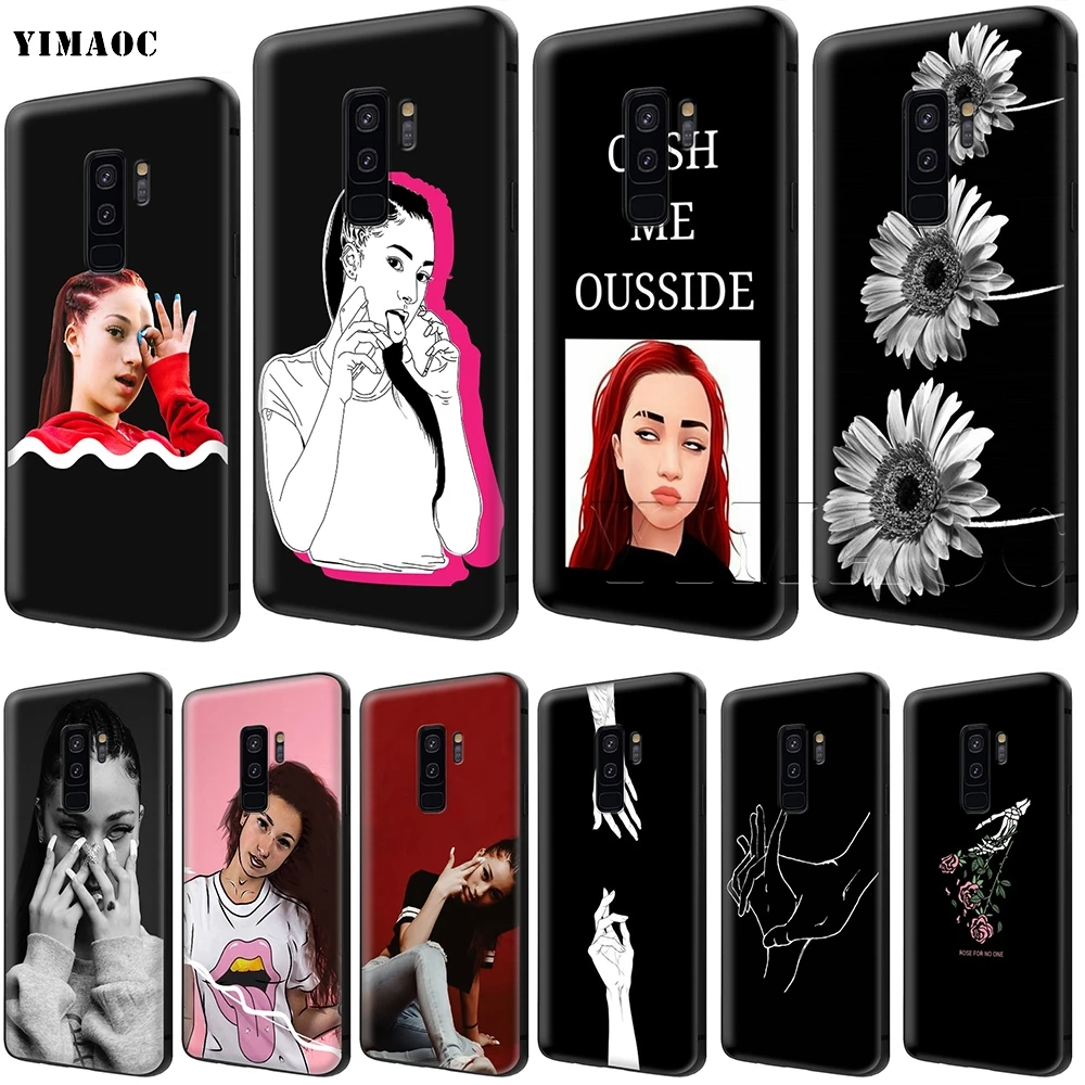 Мягкий силиконовый чехол YIMAOC Bhad Bhabie для Samsung Galaxy S6 S7 Edge S8 S9 Plus A3 A5 A6 Note 8 9|Бамперы| |