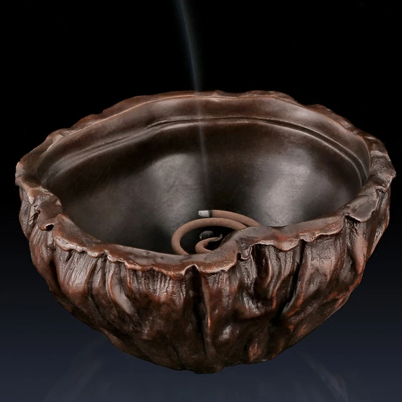 Китайская ароматическая горелка Бронзовая статуя лягушка ароматная