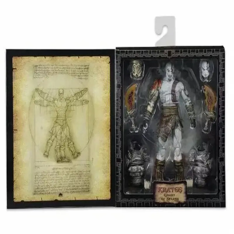 4 стиля Аниме игры NECA God of War призрак Спарты Kratos play arts ПВХ фигурка Коллекционная