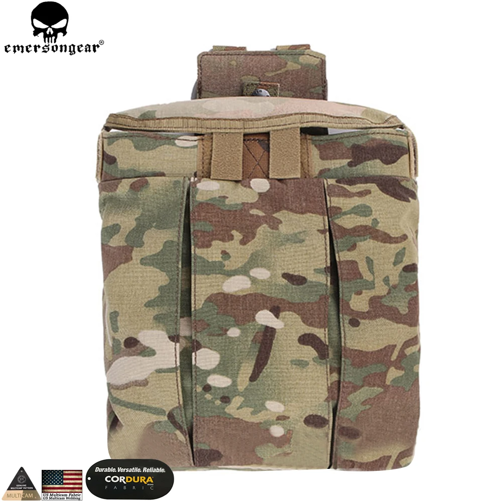 EMERSONGEAR Drop Pouch тактическая дампа Сумка Molle подсумок военный страйкбол армейский Инструмент Mag Drop Pouch Мультикам EM9042
