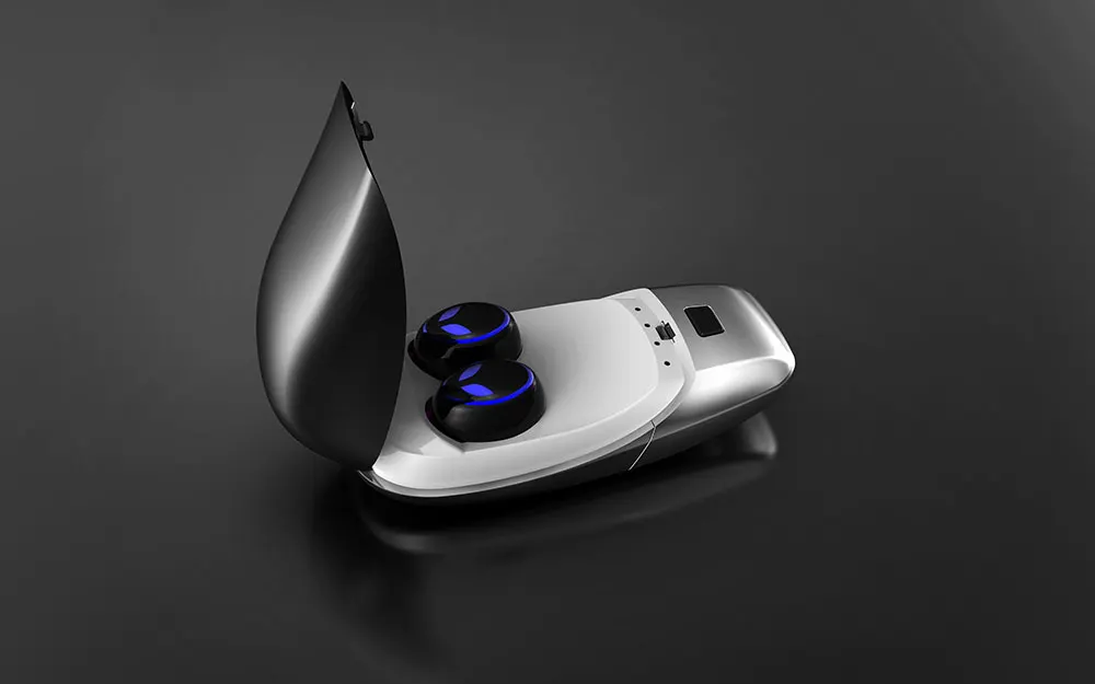 TWS Bluetooth 5,0 беспроводные наушники портативные компактные стерео гарнитура для мобильного телефона с функцией подавления шума