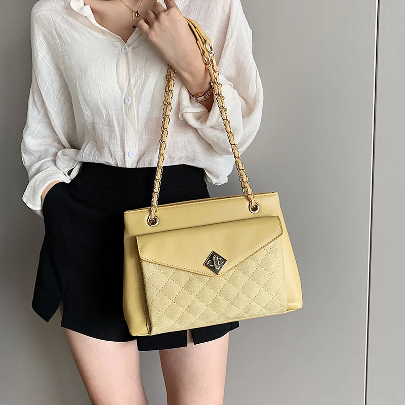 Высококачественная женская сумка через плечо из искусственной кожи модная