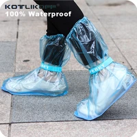 1 pairs waterproof rain shoe cover for men women shoes protector reusable boot covers rainy day boots overshoes travel equipment
