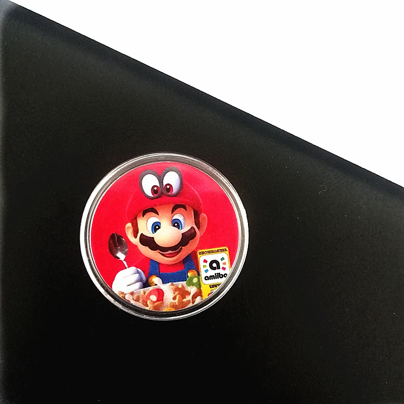1 шт. Супер Марио злаки NFC карты Amiibo напечатаны коллекция монет тег злаки вкусные - Цвет: Mario Cereal