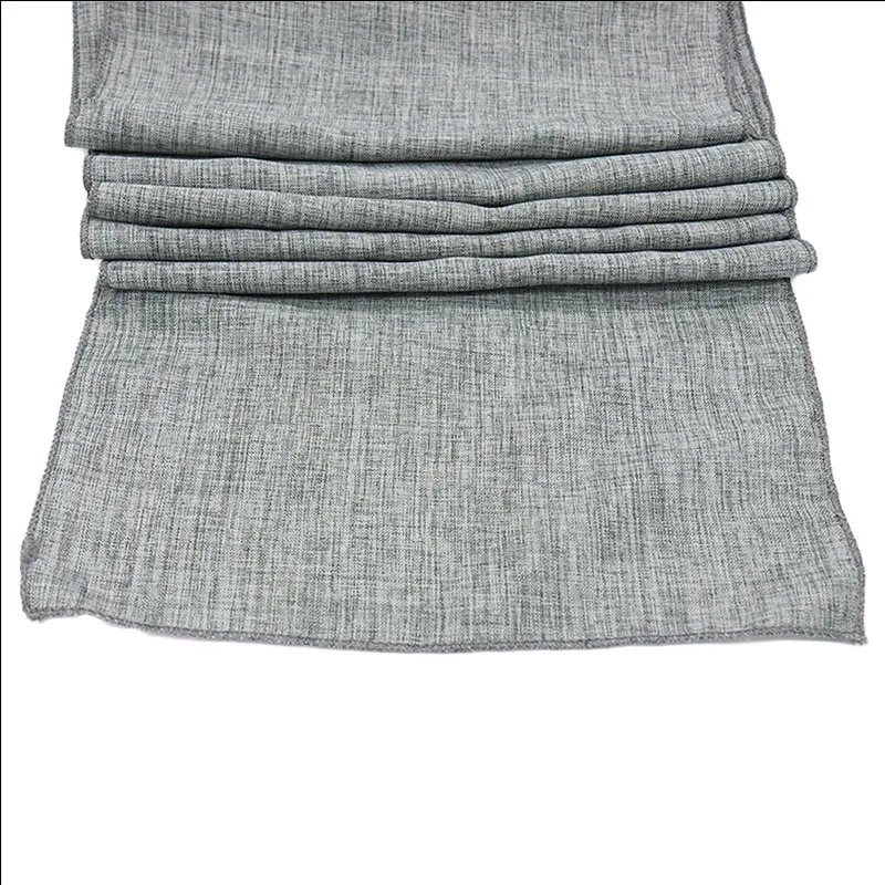 BALLE Винтажная настольная дорожка из искусственной льняной ткани Настольная