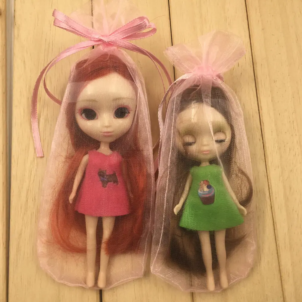Pullip мини Блит куклы 10 см DIY ню милые длинные волосы|mini blythe|blythe dollmini blythe doll |