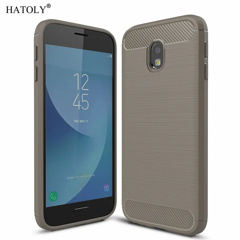 HATOLY чехол для Samsung Galaxy J5 2017 мягкий ТПУ Матовый прочный силиконовый телефона J530F/DS