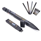 Lapiseira 2B набор механический карандаш для рисования черный цвет автоматические товары для здоровья и офиса Portaminas поставка карандашей для письма 1 комплект