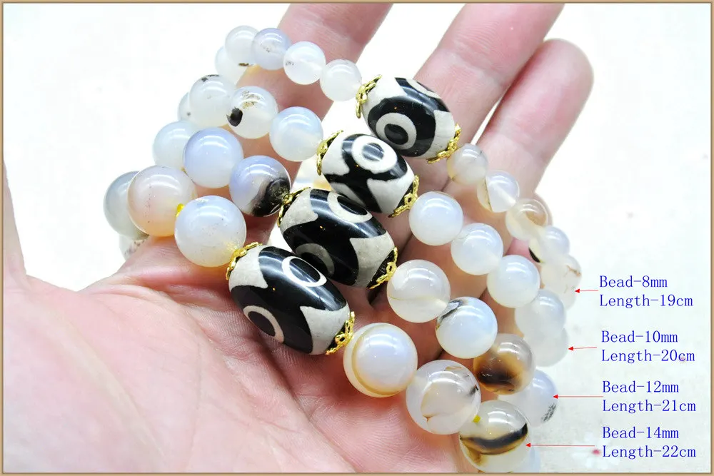 Yumten Diy натуральные изумрудные камни Kehribar колье bracciali Donna Pulseira Masculina мужские и