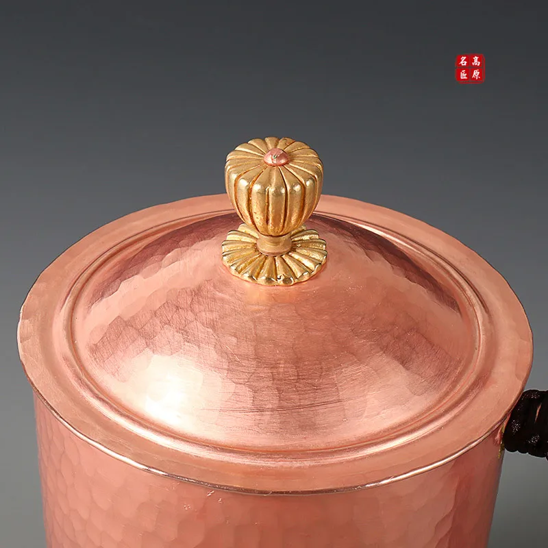 

Retro copper tea cup water cup handmade thickened pure copper tableware milk beer coffee mug drinkware